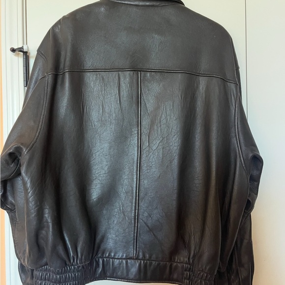 Men's Couture dark brown lamb leather jacket XL - Picture 7 of 7
